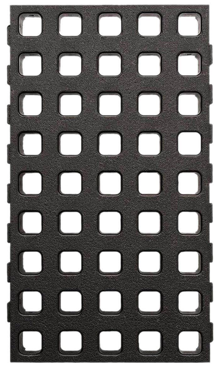 Magpul MAG1384-BLK DAKA Grid Organizer Middle Panel Black Polypropylene