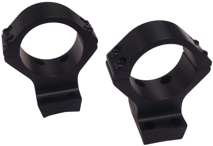Talley 750735 Scope Mount/Ring Combo  Black Anodized Aluminum 30mm Tube, Browning X-Bolt High Rings, 20 MOA