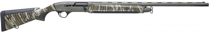Pointer REXPFT12CAMO Field Tek FT12 Full Size 12 Gauge Semi-Auto 3" 5+1 28" OD Green Cerakote Vent Rib Barrel, OD Green Cerakote Aluminum Receiver, Fixed Mossy Oak Bottomland Synthetic Stock