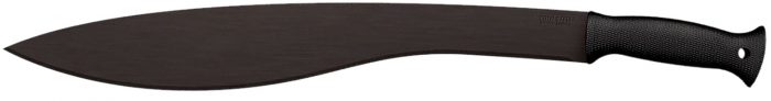 Cold Steel CS97MKM Kukri Magnum 17" Black Matte Baked-On Anti Rust 65Mn Carbon Steel Blade, Black Polypropylene Handle