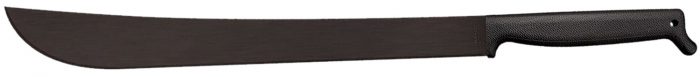 Cold Steel CS97TM21S Two Handed  21" Black Matte Anti Rust 65Mn Carbon Steel Blade, Black Polypropylene Handle 30" Long