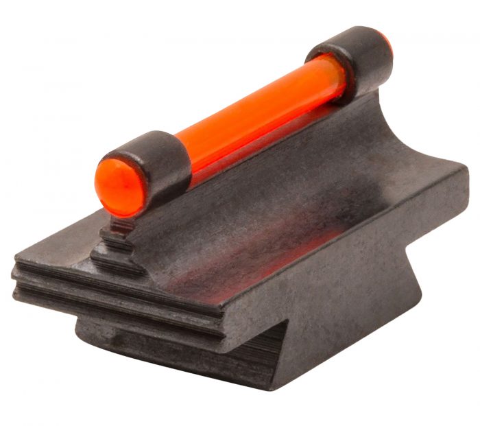 TruGlo TGTG95343RR Front Sight  Red Front Fiber Optic/Black Frame 3/8" Dovetail, .343" High