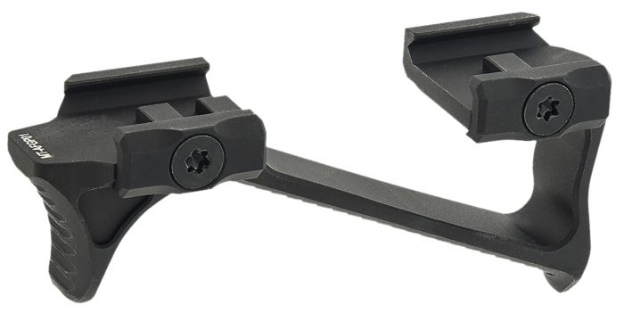 Leapers MTAFGP01 Ultra Slim Foregrip  Matte Black Anodized Aluminum