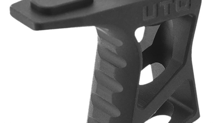 Leapers TLHSM01 Ultra Slim Handstop Black Aluminum