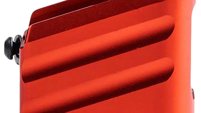 Cross Armory CRG+0MEG19RD Magazine Extension  Fits Glock 19/23/32 Gen 1-5 Red Aluminum