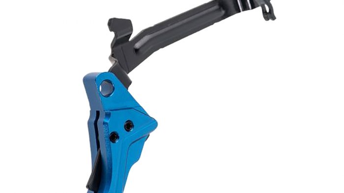 Tyrant CNC TDGTRIG34BLUEBLACKBAR I.T.T.S Trigger/Bar Blue/Black Fits Glock Gen3-4