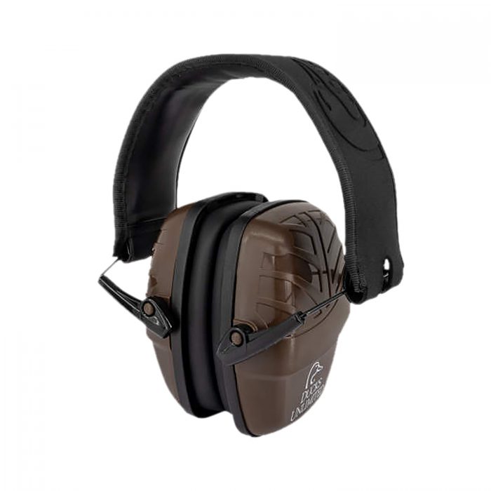 Radians DULOHPBRNBX Low Profile Earmuff Over the Head Brown
