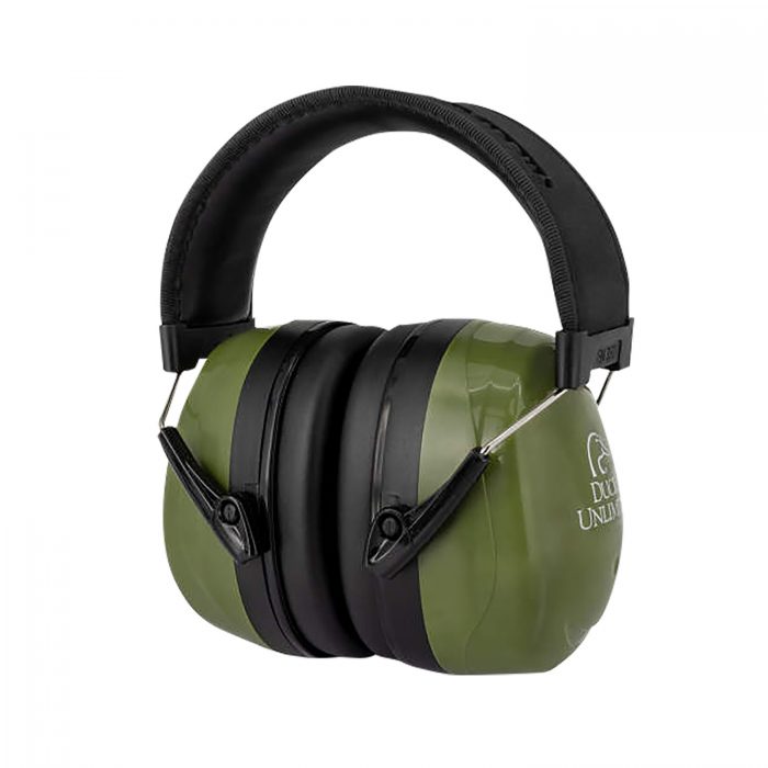 Radians DUHIHPGRBX High Performance Earmuff Over the Head Black/Green