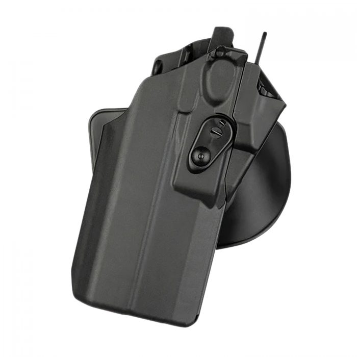 Safariland 7378RDS8972411 7378-7TS-ALS  Black SafariSeven Fits Glock47 Compatible w/ SureFire X300U Belt Loop/Paddle Mount Right Hand