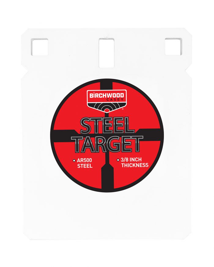Birchwood Casey BC-SQR8-38 Centerfire Target 3/8" AR500 Steel 8" Square Gong