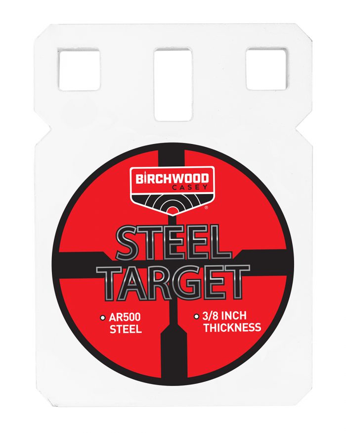 Birchwood Casey BC-SQR4-38 Centerfire Target 3/8" AR500 Steel 4" Square Gong