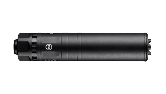 Maxim Defense MXM48216  MS-45 45 Cal 1.375" Black Aluminum/Stainless Steel