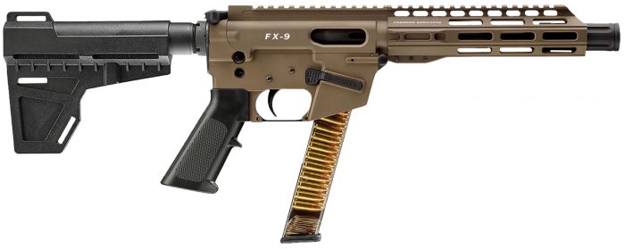 FREEDOM ORDNANCE FX9P8-FDE FX9P  9mm Luger 31+1 8" Flat Dark Earth