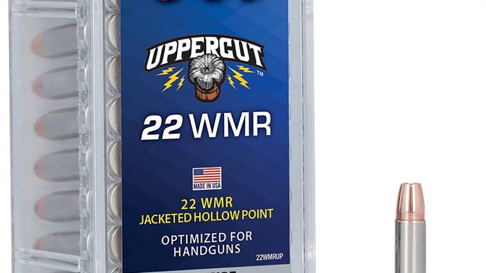 CCI 22WMRUP Uppercut  22WMR 40gr Jacketed Hollow Point 50 Per Box/40 Case