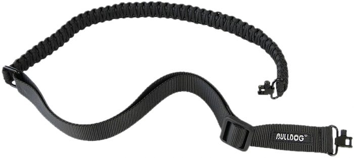 Bulldog BD835 Deluxe Rifle Sling Black Paracord Rifle