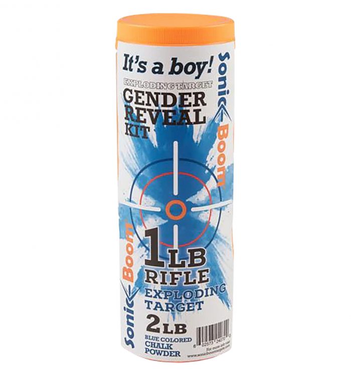 Sonic Boom/jerent SBTGRBOY  Gender Reveal Kit Rifle Firearm 1 lb Boy
