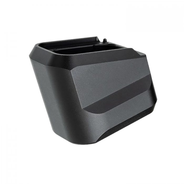 Tyrant CNC TDVP9MAGEXBLACK Magazine Extension  Fits H&K VP9/VP40/VP30 5rd Black Aluminum