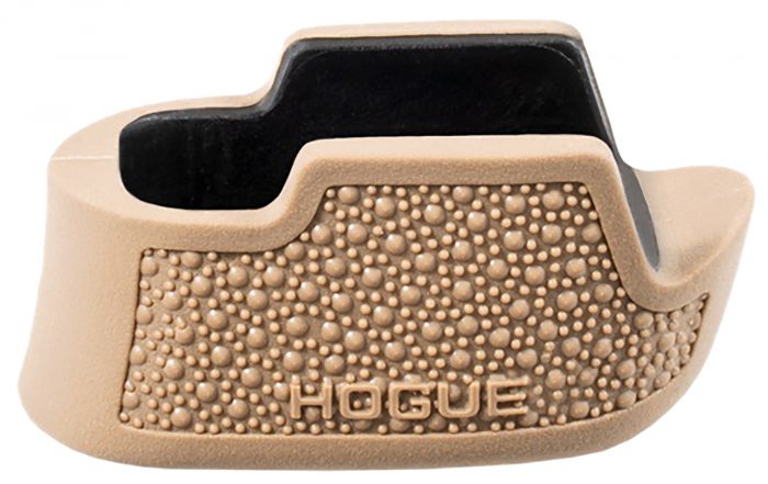 Hogue 18033 OverMolded Extension Base Pad Cobblestone Fits Sig Sauer P365 12rd FDE Rubber