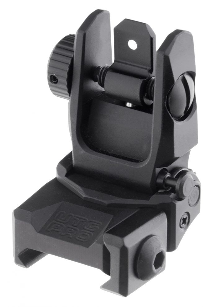 Leapers TLURS55 Flip Up Rear Sight  Picatinny/Weaver