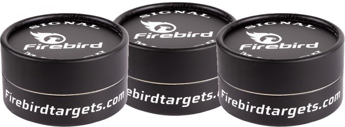 Firebird USA SMO Signal Marker  Moving Trajectory/Static Orange Universal Firearm 65mm 3 Pack