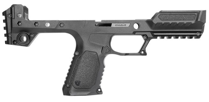 Strike Industries SMCCP320FRAMEBLK SMC Charlie  9mm/357Sig/40S&W Polymer Frame