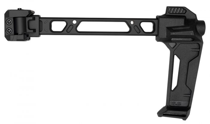 Strike Industries FSADUALSTAB FSA Dual Folder Stabilizer Black Aluminum/Steel 9.44" OAL Picatinny Rail Mount