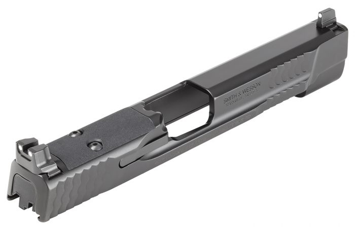 Smith & Wesson 14568 Slide Assembly  Black Optic Ready/Serrated Slide