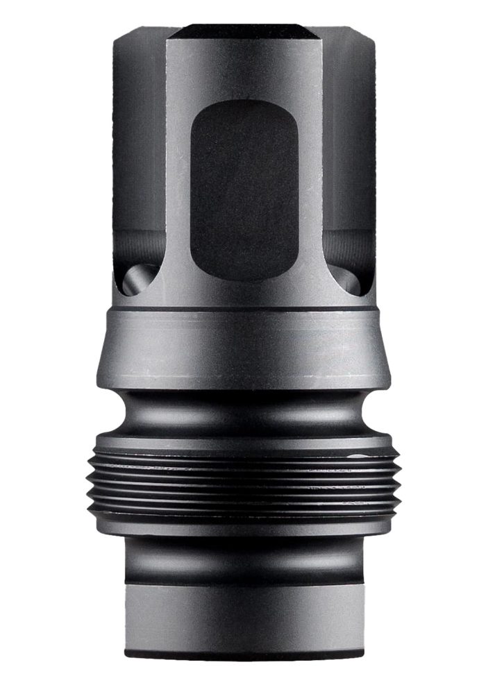 Dead Air DA129 Xeno 3-Prong Flash Hider Black Nitride 4140 HT Alloy Steel 1/2"x28 Threads 1.96" OAL 9mm