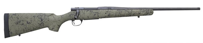 Howa HHSSL308ODG 1500 Superlite Gen2 Full Size 308 Win 3+1 20" Black Threaded Barrel, Matte Blue Steel  Drilled & Tapped Receiver, OD Green w/Black Webbing HS Precision Synthetic Stock, Right Hand