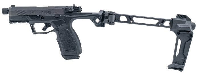Taurus 1-GX4CRP941-10SIWB GX4  Compact Frame 9mm Luger 10+1 3.70" Stainless Steel Barrel, Alloy Steel Optic Ready/Serrated Slide, Stainless Steel Frame