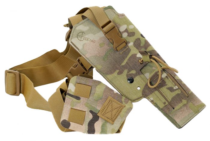 Cole-tac VW213 Varmint Wrangler Pistol Holder Multi-Cam Left Hand
