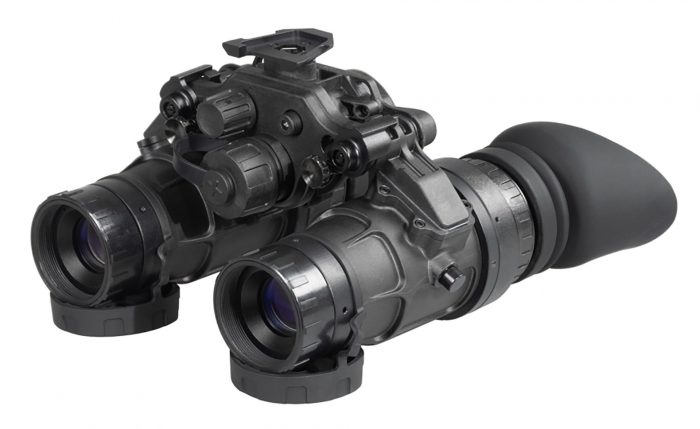 AGM Global Vision 12UN512941143111 UNVG-51 3AL1 Night Vision Goggles Black 1x 64-72 Ip/mm Resolution