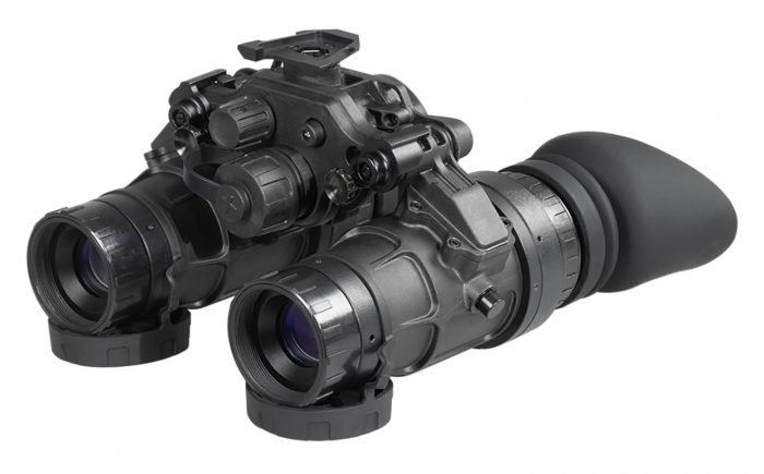 AGM Global Vision 12UN512941144111 UNVG-51 3AW1 Night Vision Goggles Black 1x 64-72 Ip/mm Resolution