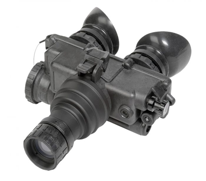 AGM Global Vision 12PV7122284011 PVS-7 NW1 Night Vision Goggles Black 1x 51-64 lp/mm Resolution