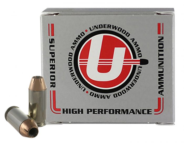 Underwood Ammo 627 ASP  460Rowland 185gr Jacketed Hollow Point 20 Per Box/10 Case
