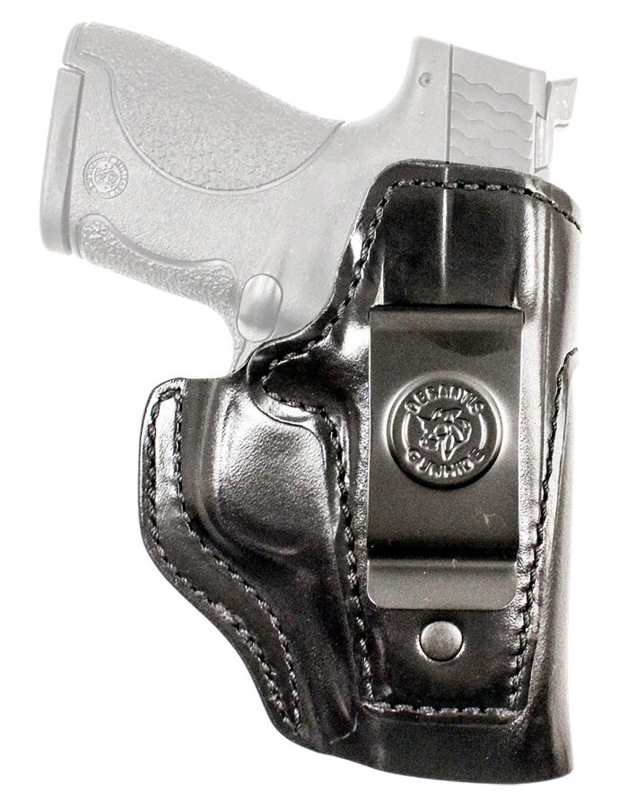 DeSantis Gunhide 127BA2WZ0 Inside Heat  IWB Black Leather Fits Springfield Hellcat Pro Right Hand