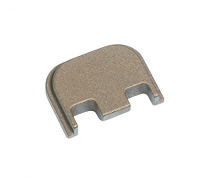 Timber Creek Outdoors GL43XSCPBB Glock 43X/48 Slide Cover Plate Burnt Bronze Aluminum