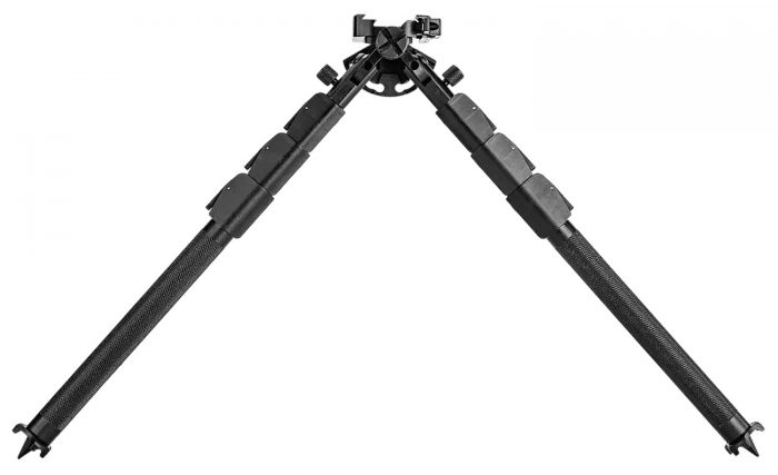 Mdt Sporting Goods Inc 114160BLK CKYE-POD  Black Aluminum/Steel 9-36" High ARCA Mount Triple Pull