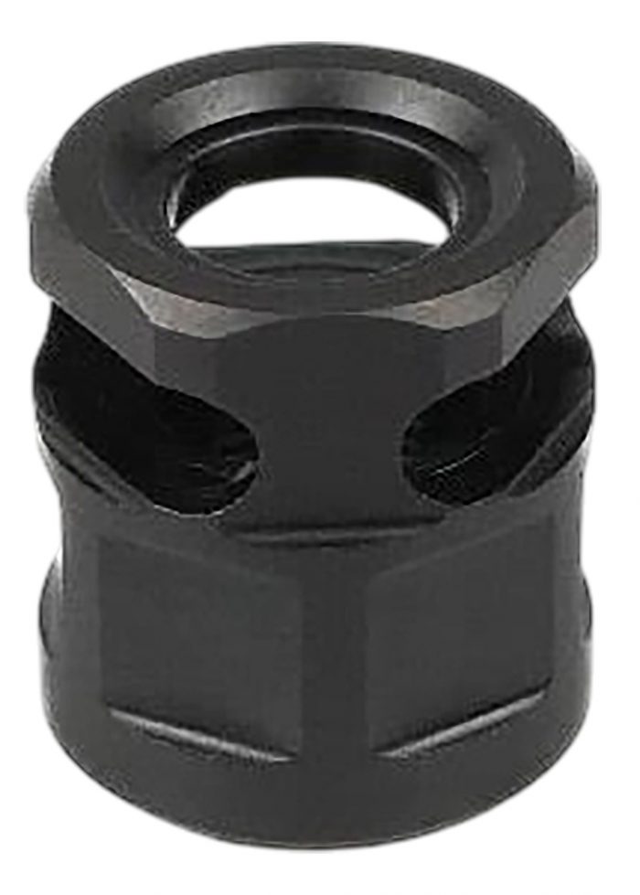 Armaspec ARM4521-BLK Micro Compensator Pawn Black QPQ Nitride Stainless Steel 1/2"x28 Threads