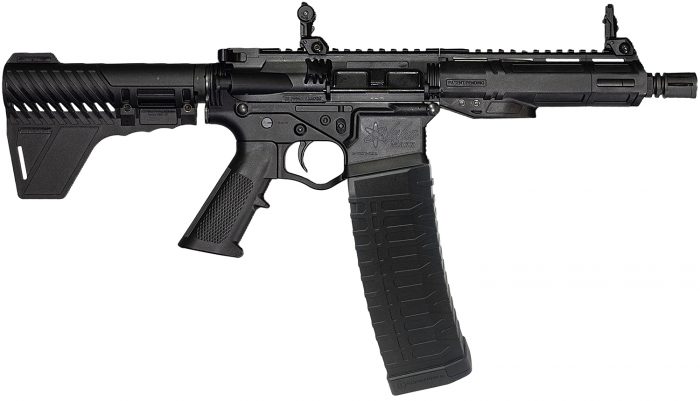 ATI ATIGAX5567MLB60 Alpha Maxx  223 Rem/5.56 NATO 60+1 7.50" Threaded Barrel, Matte Black Receiver w/Picatinny Rail, M-LOK Handguard, Black Polymer Blade, A2 Grip