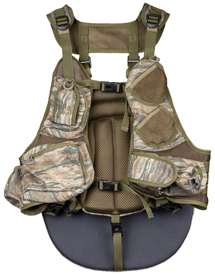 Moultrie KHT0228 Run N Gun Turkey Vest 200 Real Tree Edge