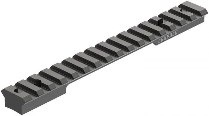 Leupold 187342 BackCountry Cross-Slot Base Black Aluminum Fits Remington 700