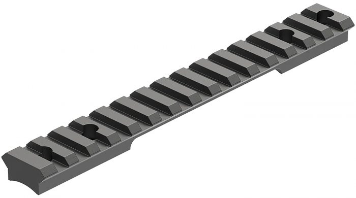 Leupold 187344 BackCountry Cross-Slot Base Black Aluminum Fits Savage 110 Short Action