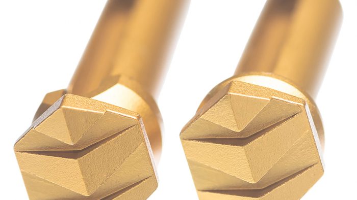 Tyrant CNC TDAR15TPGOLD Takedown Pins Enhanced AR-15 Gold Aluminum