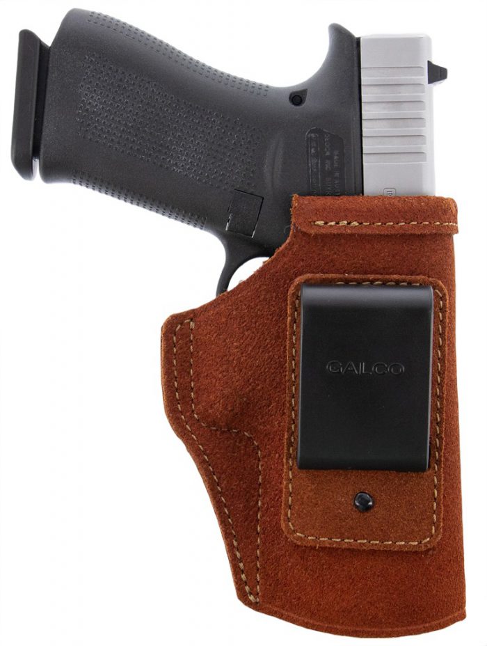 Galco STO212R Stow-N-Go  IWB Natural Steerhide Fits Kimber 1911 5" Right Hand