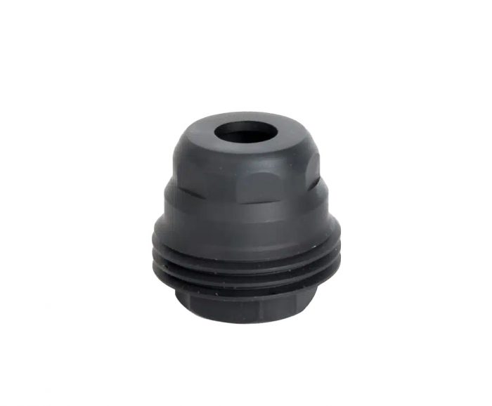 Jk Armament JK-MD-HDM24 Minimalist  45Cal Fits 1" Long 5/8"x24 Stainless Steel Nitride Black