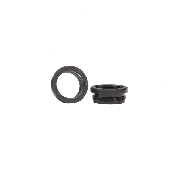 Jk Armament JK155LTA25 Booster/3 Lug Adapter 1.125-28 TPI Threads Black Aluminum 1.55" Diameter