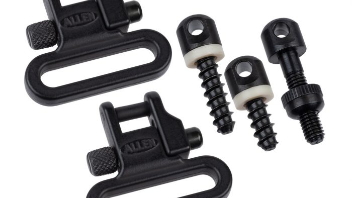 Allen 14420 Magnum Swivel  Set Black 1" Bolt Action Rifles