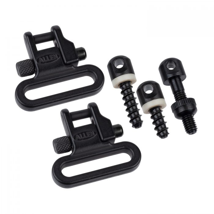 Allen 14420 Magnum Swivel  Set Black 1" Bolt Action Rifles