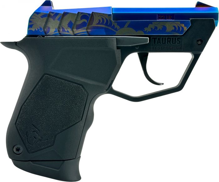 Taurus 1-22TUC13BL-GW 22TUC  Micro Compact Frame 22 LR 9+1 2.50" Tip-Up Barrel